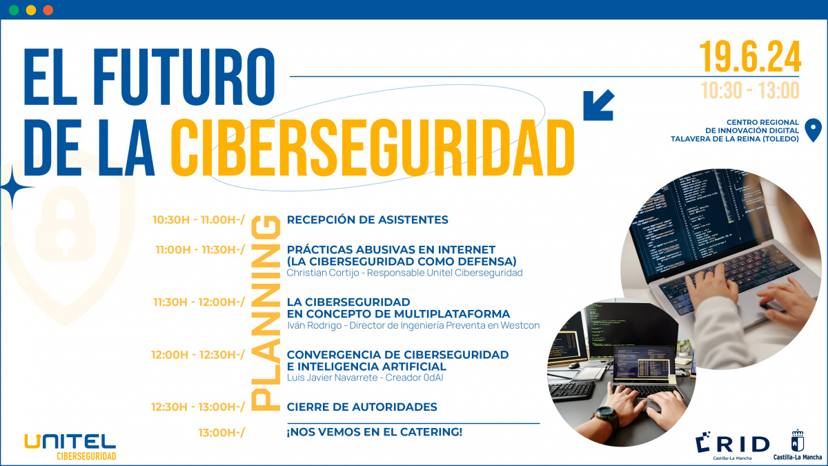 imagen cartel futuro ciberseguridad